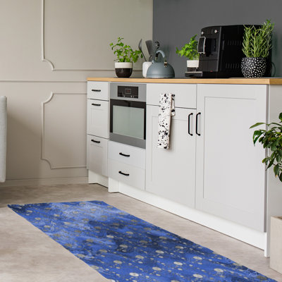 Chenille Polka Dots Indoor Rug