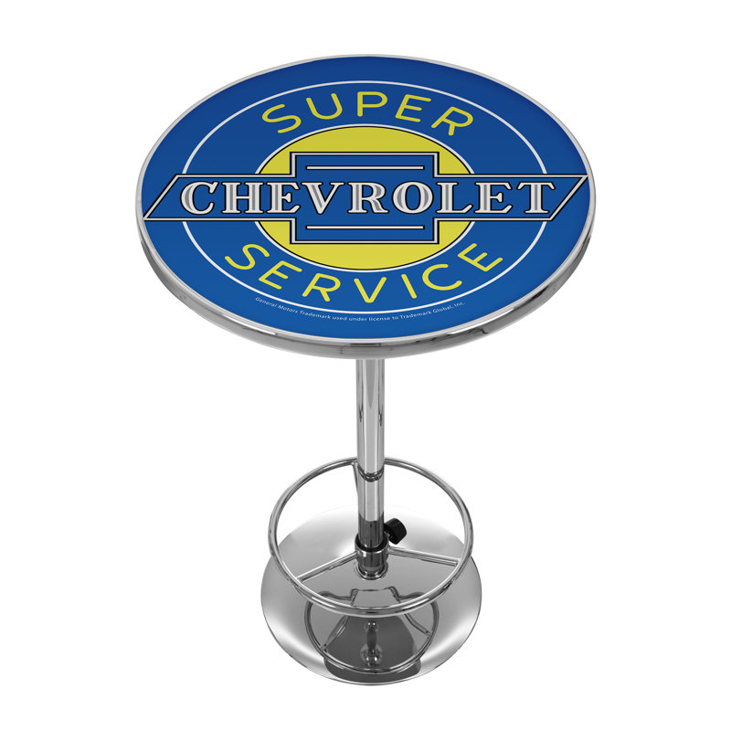 Round Metal Base Dining Table