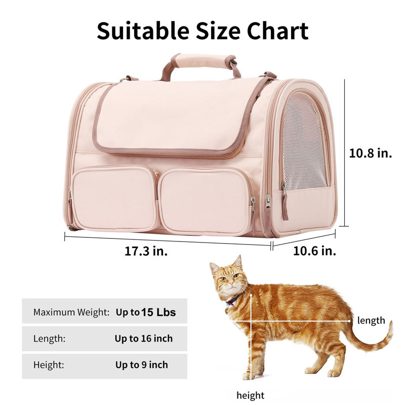 Pet Carrier, Pink