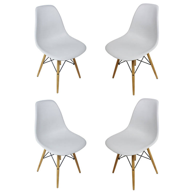 17.5'' H Side Chair, Light Gray