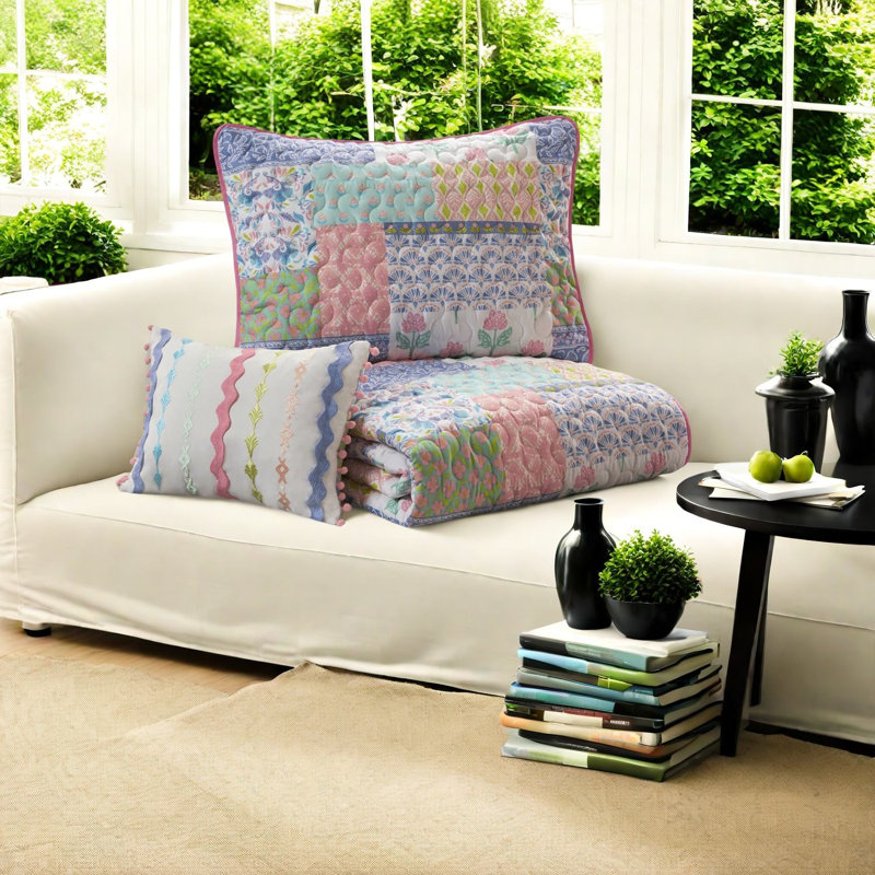 Comfortable Multicolor Bedding Sets, Polyester Twin/twin Xl Quilt