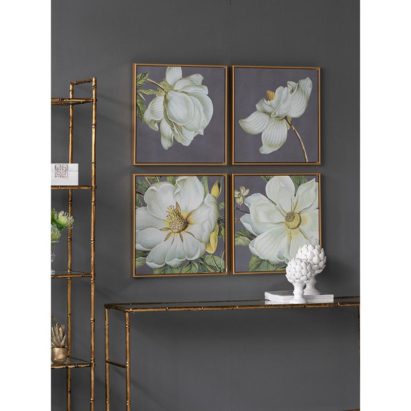 Botanical Wall Art Prints Set Of 4