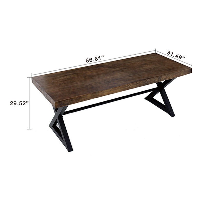 Bureaux, H 29,52 po x l 86,61 po x P 31,5 po