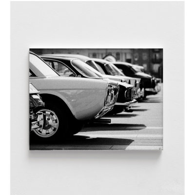 Reproduction de photo de voitures anciennes Kneema, vieilles voitures encadrées en noir et blanc, art de voiture classique, photographie de voiture rétro, reproduction d'affiche d'automobile, art mural encadré