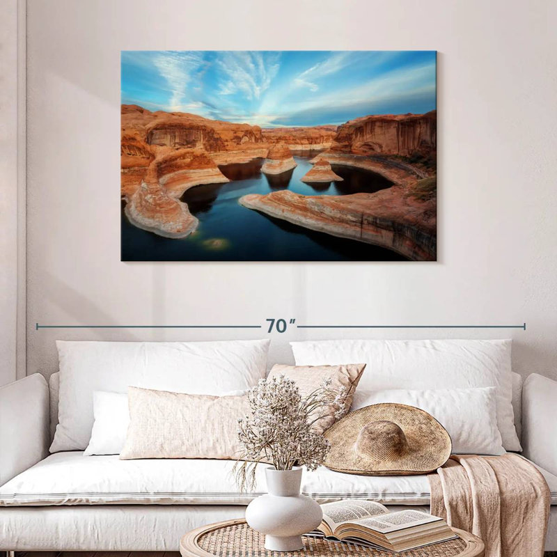 Serene Reflection Canyon