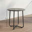 Round Metal Outdoor Side Table , 48cm cm W 48cm cm D-1012088675