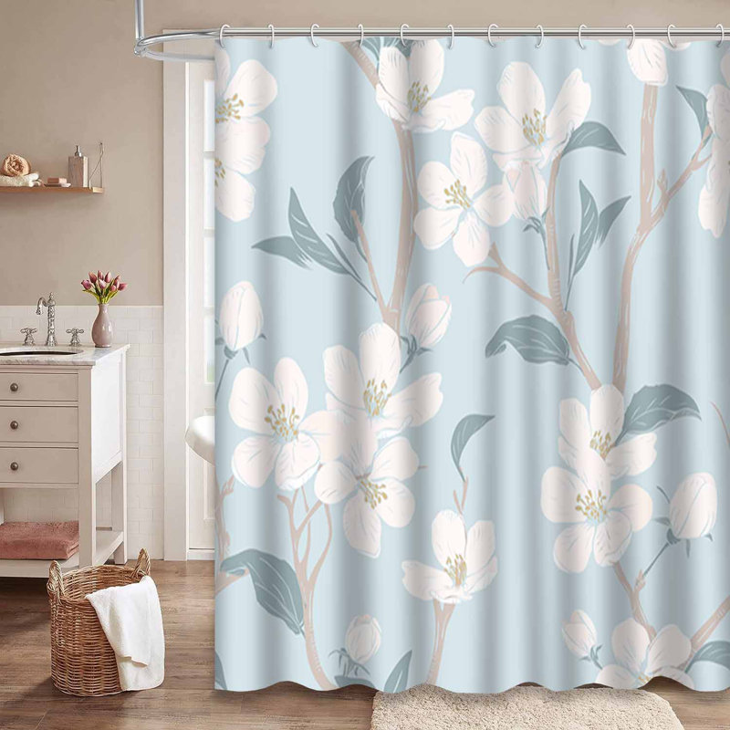 Rideau de douche Tree Spring, L 72 po x l 72 po