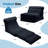 Compression Folding Sofa Bed,Convertible Sleeper Chair, Single Floor Mattress Foam Filling Couch-2011067464