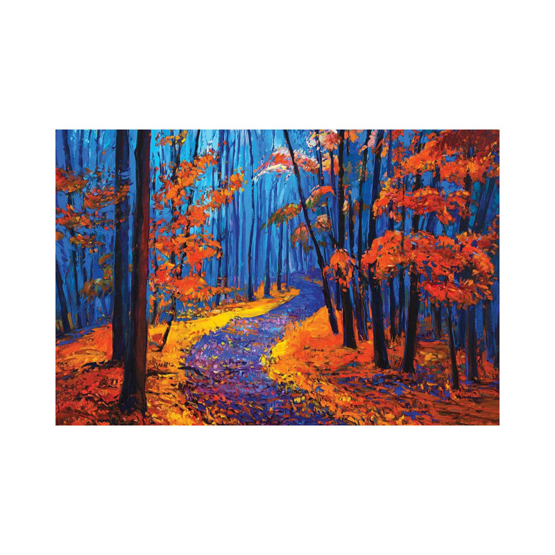 Autumn Landscape - Print on Canvas, Wrapped Canvas, 101.6 cm H x 66.04 cm W x 1.91 cm D