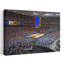 Basketball match in progress Michigan State Spartans Men's Basketball Michigan State University East Lansing Michigan USA 1 Piece Wrapped Canvas Wall Art-1747324629