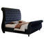 Lit-bateau tapissier Velvet-1141369365