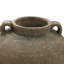 Rustic Brown Terracotta Cauldron 14.6-Inch Tall Vase