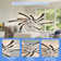 Eufelia 31" 7 - Blade Modern Indoor Dimmable LED Ceiling Fan with Light, Can Remote or APP
