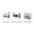 15'' W Metal Shelving Unit