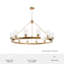 Lustre en roue de chariot à 12 lumières Hartland-86178525