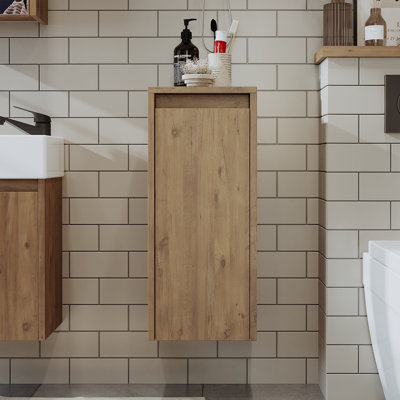 Bittencourt Bathroom Towel Storage Cabinet