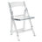 Clear Resin Folding Chair by Chivari