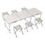 6 - Person Patio Dining Set with Rectangular Table
