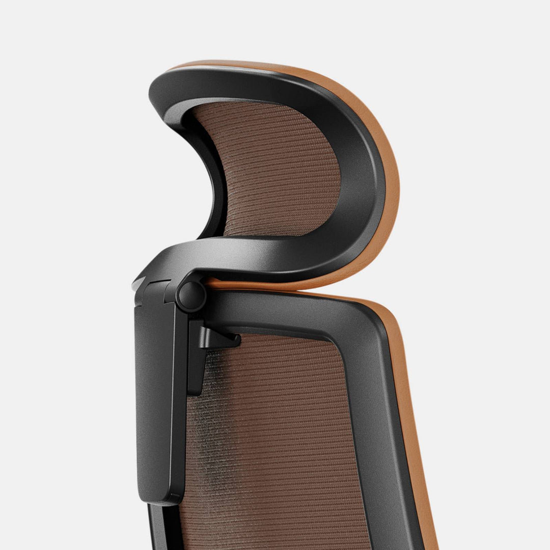 Ergonomic Chair Pro Headrest, Black/Canyon