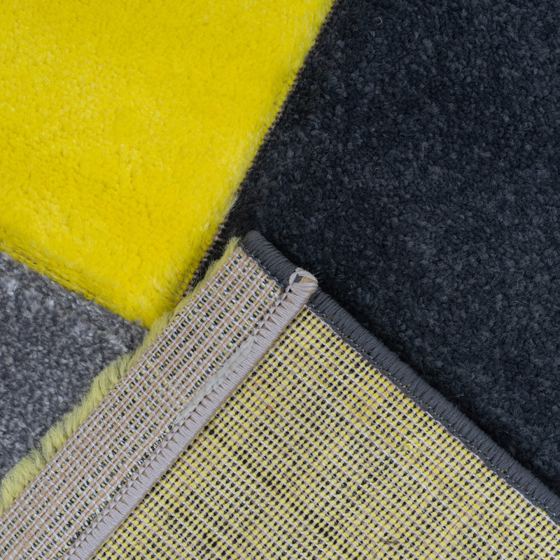 Nettey Geometric Hand Woven Area Rug, Rectangle 160 x 230cm