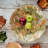 VIETRI Autunno Glass Serving Bowl