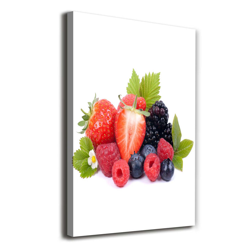 Forest Fruits - Wrapped Canvas Print
