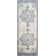 Hilyard Oriental Navy/Medium Gray/Cream/Silver Gray Area Rug