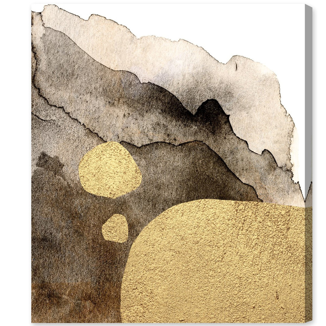 Tintas de Oro Painting Print on Canvas Mercer41 