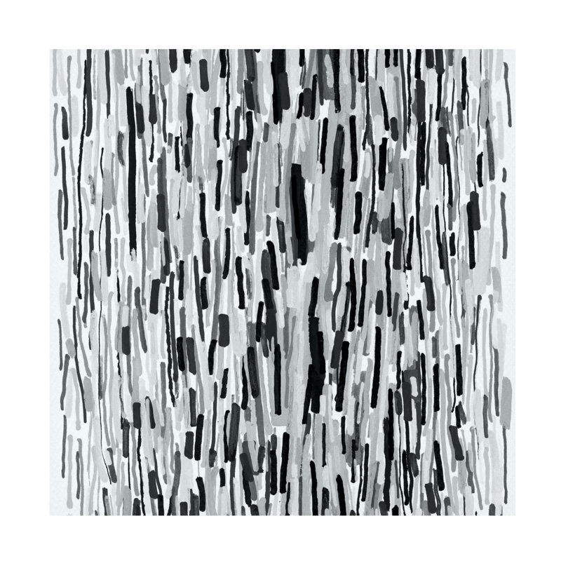 «Resolution II» sur toile, H 24 po x l 24 po