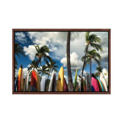 Surfboards by Dennis Frates - Print on Canvas