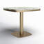 Celeste Square Marble Dining Table