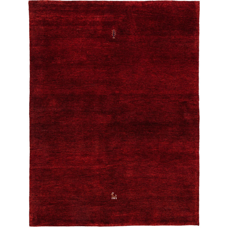 Tapis bordeaux Jahiem