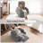 Modern Aesthetics and Intelligent Massage,Ergonomic Height-Adjustable Sofa and Lounge Chair - 8-Point Zoned Massage/Minimalist Installation/Double Cup Holder and Storage Bag-688631177