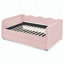 Lit de jour pleine grandeur, canapé-lit convertible polyvalent 3 en 1 Gingham avec gigogne escamotable et poches de rangement latérales-1562619928-1562619930