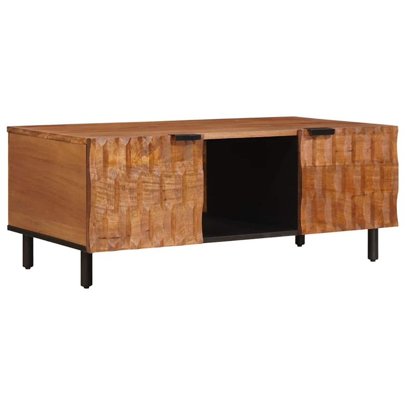 Coffee Table with Storage, Brown