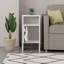 Table de chevet blanche 23 po