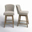 Tabouret de comptoir pivotant 26 po Azena-1432902508-1425315258