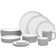 Noritake Colortex Stone 12-Piece Dinnerware Set, Service for 4