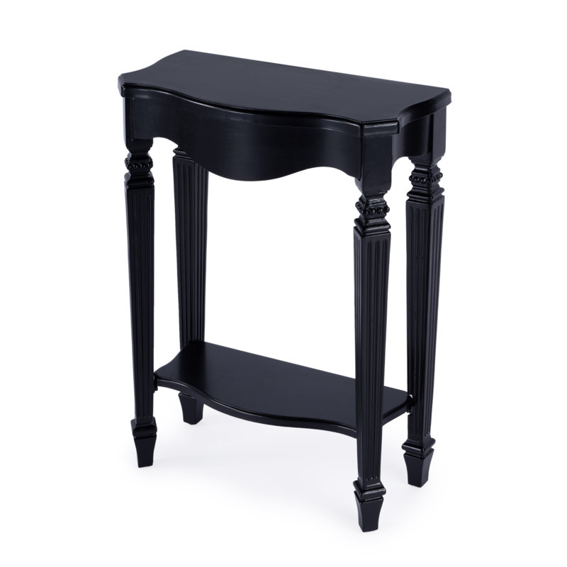 Cheshire Ballerina 22" Console Table, Black