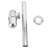 Solid Brass Bottle Trap in Chrome-106649777