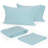 Modern Living 300 Thread Count 100% Cotton Sateen Sheet Set-28731955-28731967