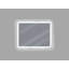 Flat Leather Wall Mirror