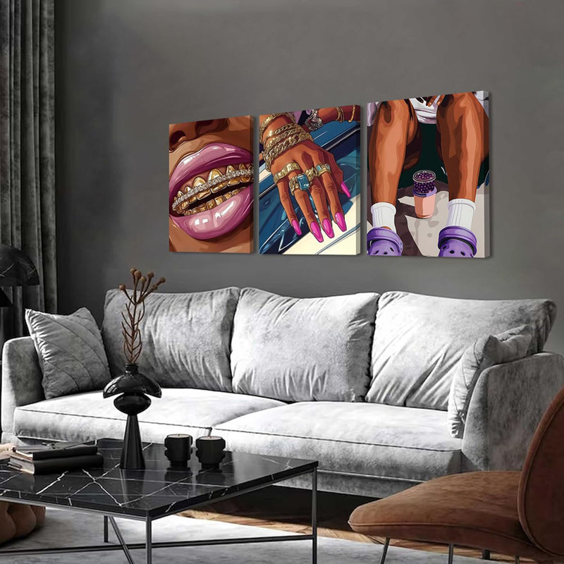3 Piece Wrapped Canvas Print