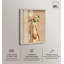 Tête remplie de fleurs printanières, art mural glamour par Art Remedy, cadre blond, 21 x 31-890674402-890674404