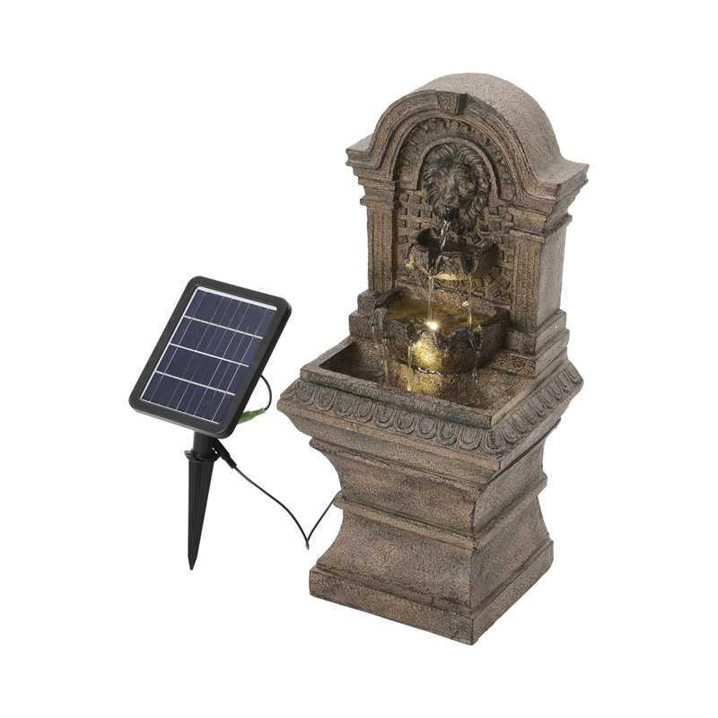 Weather Resistant Fountain with Light