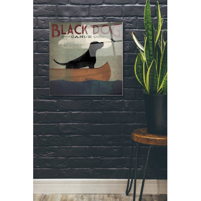 " Black Dog Canoe " by Ryan Fowler