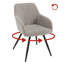 48cm H Velvet Upholstered Armchair-792670450