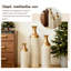 Ensemble de 3 grands vases décoratifs en métal