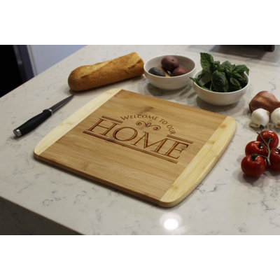 Etchey Bamboo Cutting Board
