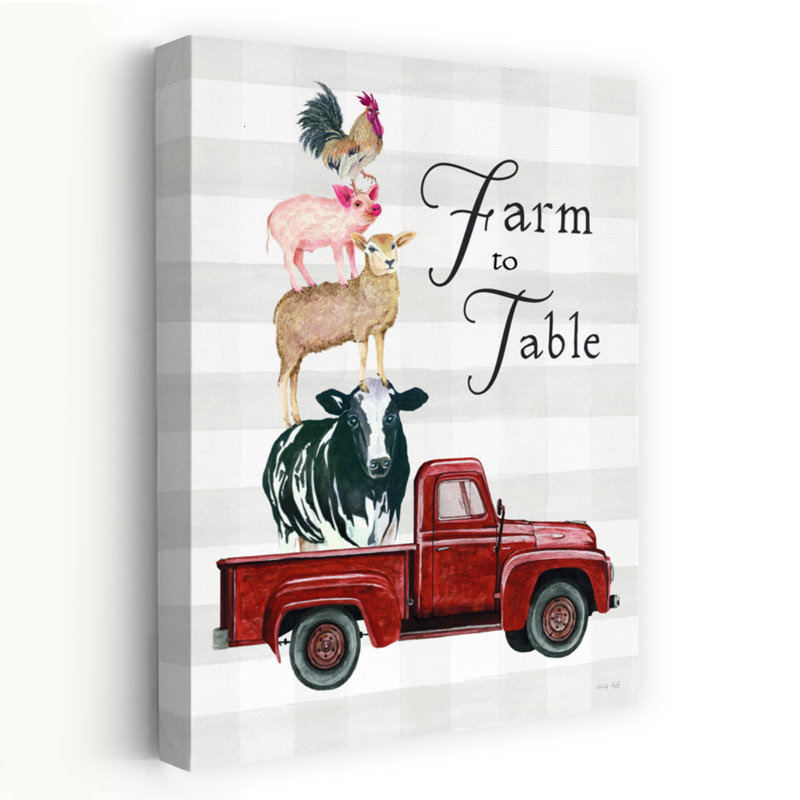 «Farm to table», art de vache contemporain, H 24 po x l 16 po